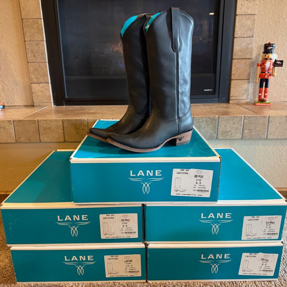 Black Lane Boots - Picture 2 of 5